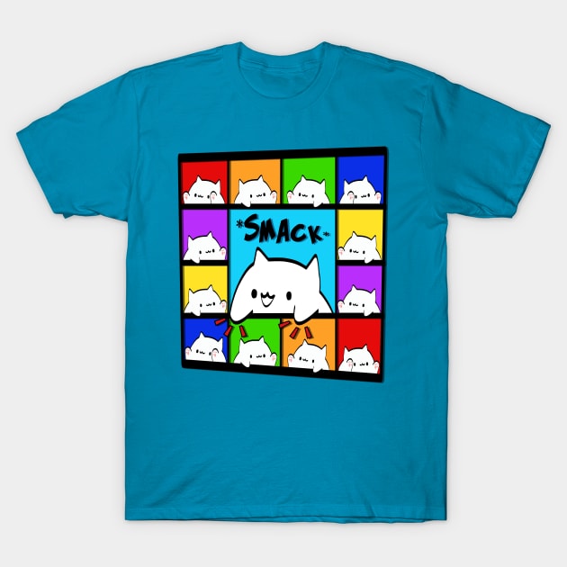 Bongo Cat T-Shirt by rachybattlebot